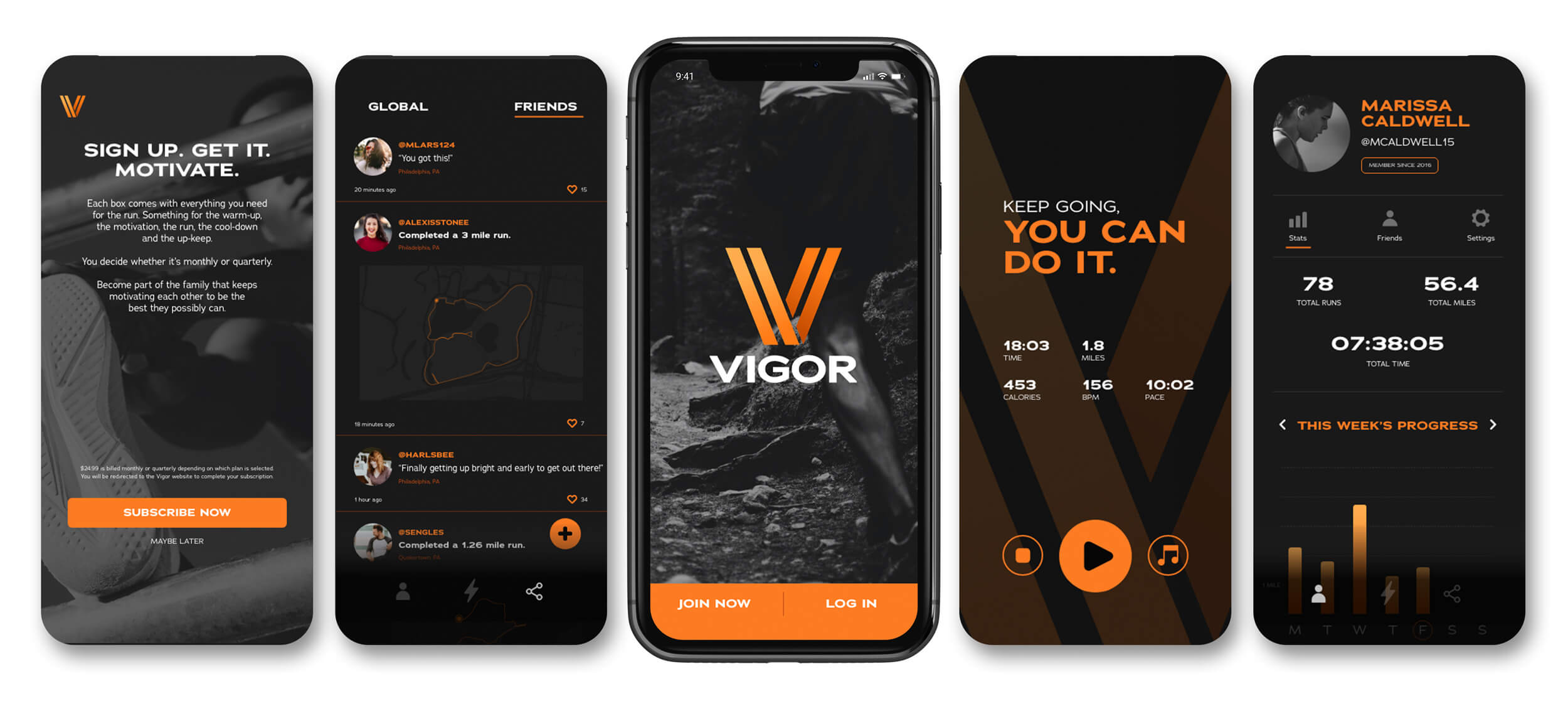 Vigor Mobile App